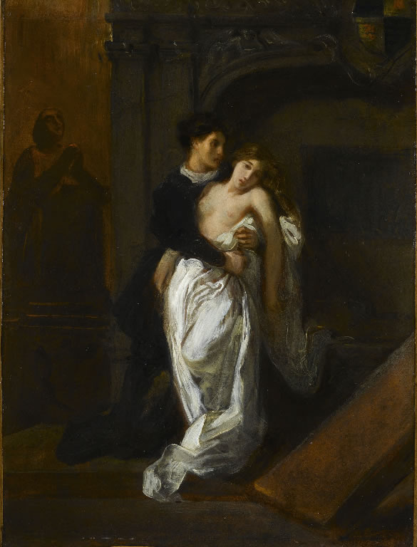 Roméo et Juliette au tombeau des Capulet