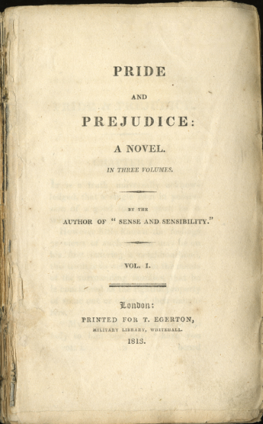 Orgueil et préjugés de Jane Austen - Livre classique anglais