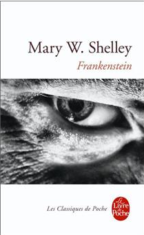 Livre adolescent Frankenstein de Mary Shelley