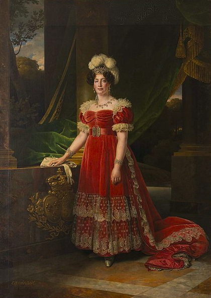 Portrait de Marie Thérèse de France 1827