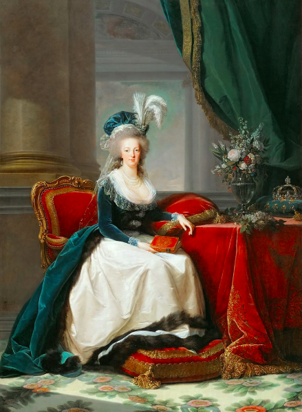 Portrait de Marie-Antoinette par Élisabeth Vigée Le Brun