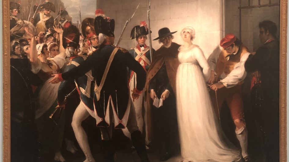 Marie-Antoinette conduite à son exécution, le 16 octobre 1793 de William Hamilton